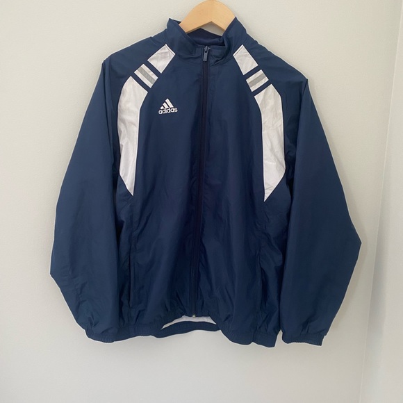 Adidas rain coat. Size XL Women’s. Fits more like a large. - Picture 1 of 3